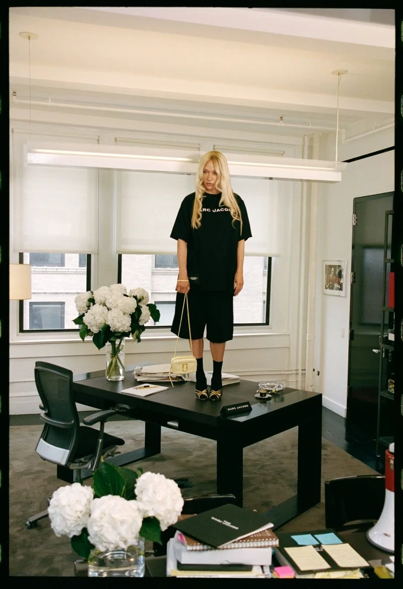 Chloe Sevigny Lensed by Haley Wollens for Marc Jacobs Resort 2021